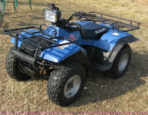 1996 Suzuki quad runner 250 ATV in Talala, OK | Item 3516 sold | Purple ...