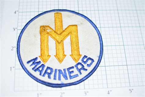 Seattle Mariners trident Emblem MLB Baseball Vintage Patch | Etsy ...