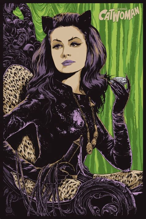 Catwoman Variant Poster - Missed Prints