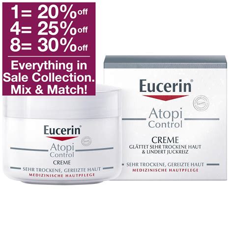 Eucerin AtopiControl Cream - Atopic Dermatitis / Eczema Treatment — VicNic