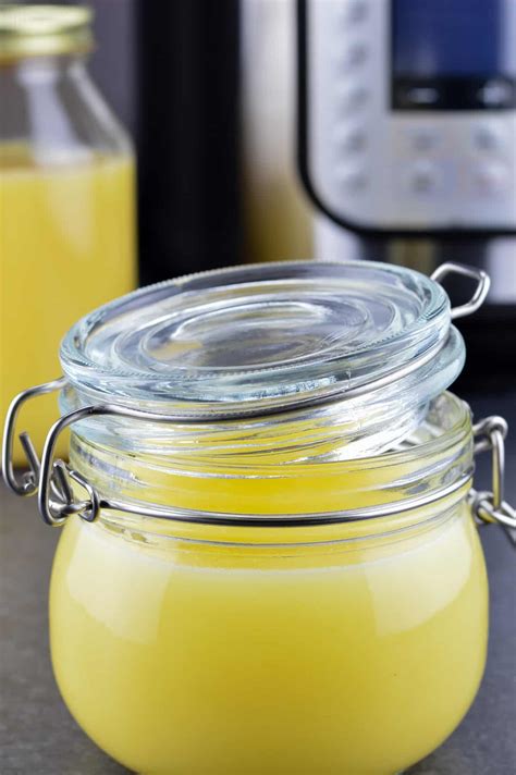 Instant Pot Ghee | Homemade Ghee from Unsalted Butter