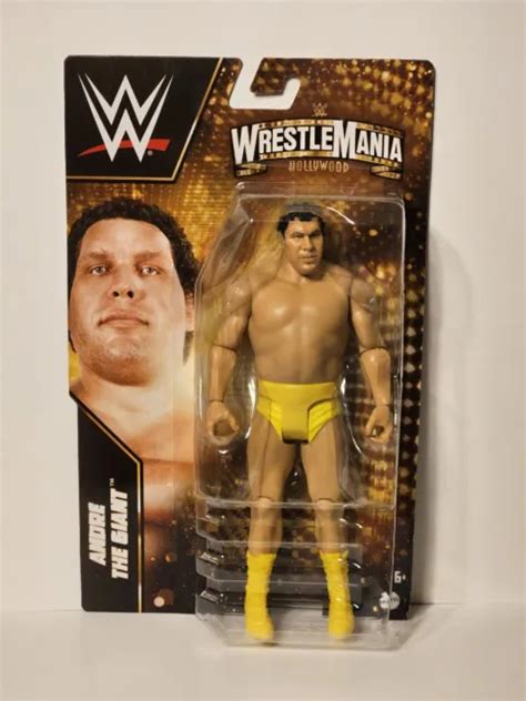 SHIPS FREE! ANDRE the Giant WWE Mattel Wrestlemania Hollywood Action ...