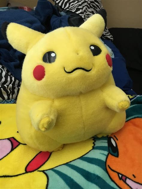 Fat Pikachu plush to be released in Japan. : r/pokemon