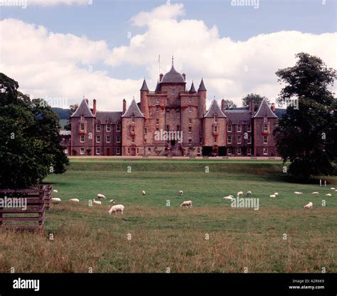 Thirlestane Castle, Lauder, Scotland Stock Photo - Alamy