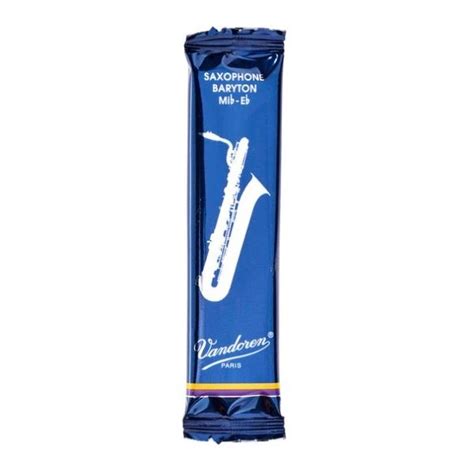 Vandoren Traditional Baritone Sax Reed (Box: 5 Reeds) | Dr Toot