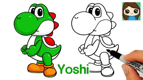 How To Draw Yoshi