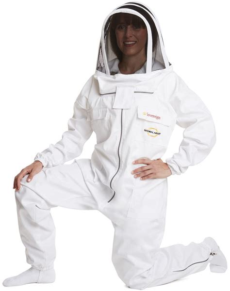 Max Protect - Cotton Beekeeping Suit with 2 Veils Round & Fencing – Safe and Protected | Bee ...