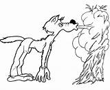 Big Bad Wolf Coloring Pages At Vanbrodieblog Blog sketch template
