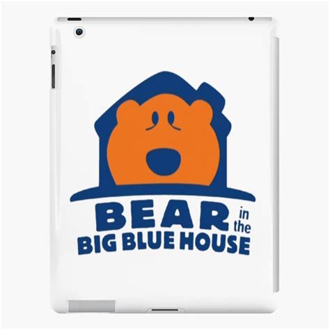 "Bear in the big blue house logo" iPad Case & Skin for Sale by timetodieoldman | Redbubble