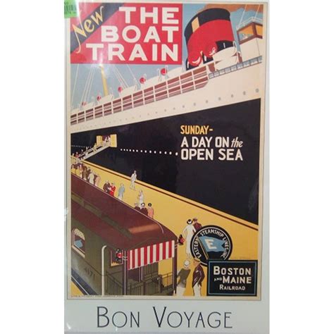 Eastern Steamship Lines Inc. Advertising Poster | Oxfam GB | Oxfam’s Online Shop