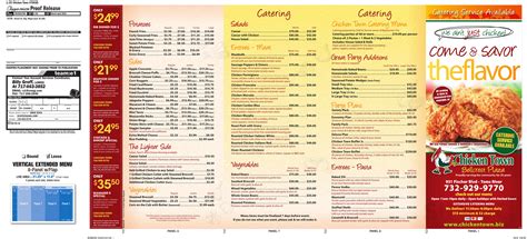 Chicken Town menus in Toms River, New Jersey, United States