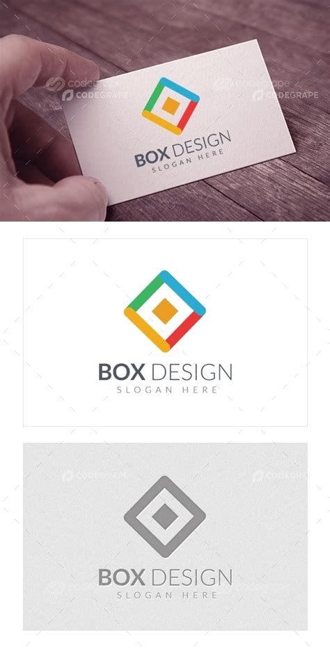 Box Design Logo - Prints | CodeGrape