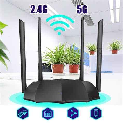 Tenda AC8 Wifi Router Inglês Firmware Banda Dupla 1200 Mbps Banda Dupla ...