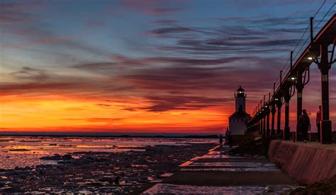 Washington Park, Lighthouse Pier, Michigan City, IN