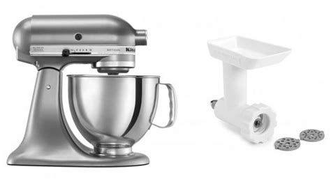 KitchenAid Artisan, 5 Qt. Mixer w/Food Grinder Attachment – Deep Discount - Kids Activities ...