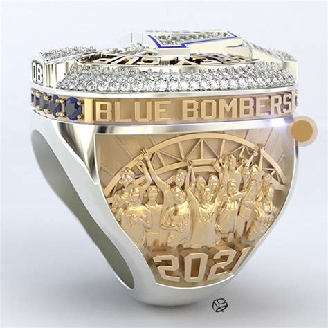 2021 Winnipeg Blue Bombers Grey Cup Championship Ring - Baron®