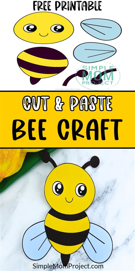 Bee template Bee Crafts For Kids, Preschool Crafts Fall, Preschool Art Projects, Spring ...