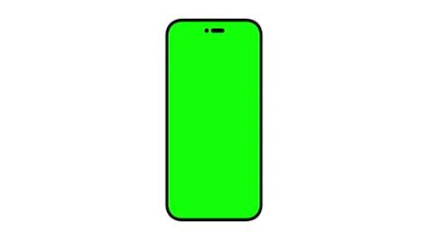 Mockup iPhone 14 green screen Mock up ch... | Stock Video | Pond5