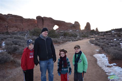 Arches National Park in Winter - Utah's Adventure Family