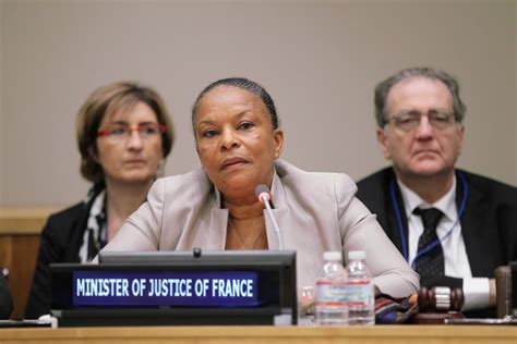 Minister of Justice of France addresses the Security Council Counter ...