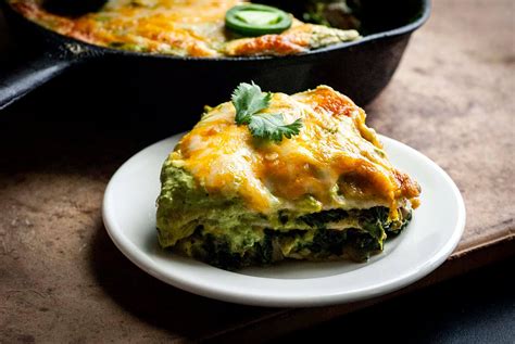 Spinach enchilada casserole | Homesick Texan