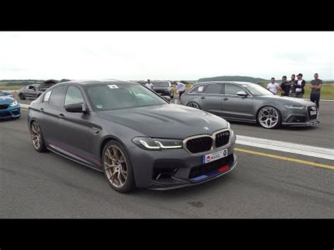 Video: 2021 BMW M5 CS vs Audi RS6 Avant vs BMW M3 G80 Competition - BMW ...