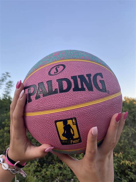 Pink nails+pink ball= girl basketball | Basketball wallpaper, Basketball girls, Love and basketball