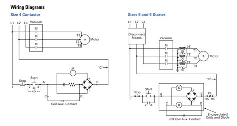 Motor Starter Contactor Wiring Diagram - Database - Faceitsalon.com