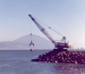 Jetty Construction 1968 – Port Orford Historical Photos