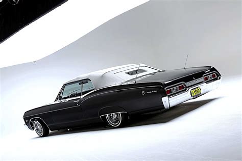 1967 chevrolet impala convertible driver side rear quarter view - Lowrider