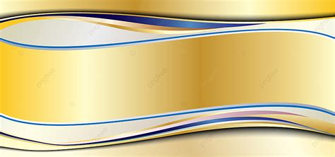 Golden Background Blue Bronze Wave Strips And Border Frame Luxury Gold Vector, Golden Background ...