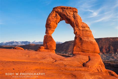 Delicate Arch Sunset | Rory W Photography