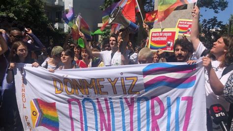 Turkish LGBTQ activists celebrating Istanbul pride week face government ...