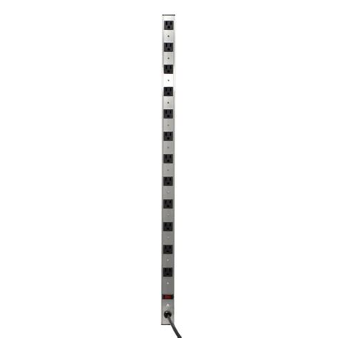 12 Outlet 15 Amps 36" Inch UL Listed Power Strip with Sturdy Aluminum ...