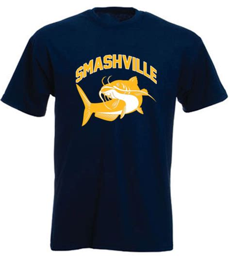 Nashville Predators Smashville "Catfish" Jersey T-shirt Shirt or Long ...