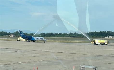 New airline begins flights at Plattsburgh International Airport | WAMC