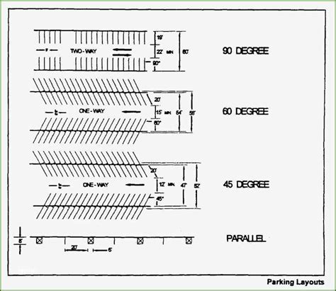 18 Prodigious Parking Lot Layout Template | 2020 Template for Free ...