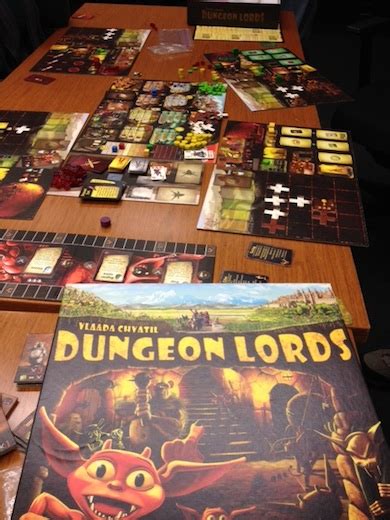 Dungeon Lords Review | Board Game Reviews by Josh