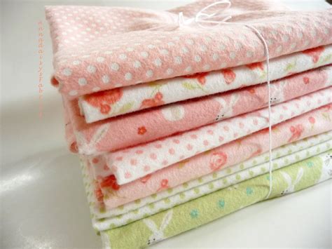 Flannel Fabric Bundle for Baby Girl Moda Sweet Baby Abi