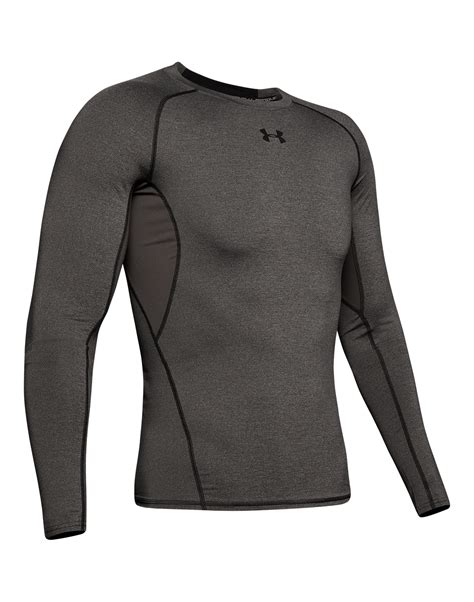 Under Armour Adult Heat Gear Armour Crew Neck Top - Grey | Life Style Sports IE