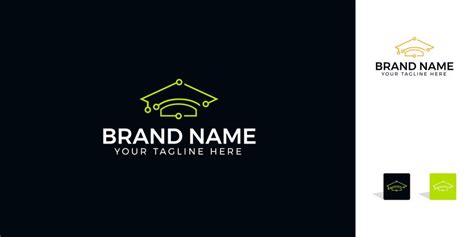 Premium Vector | Tech academy logo template