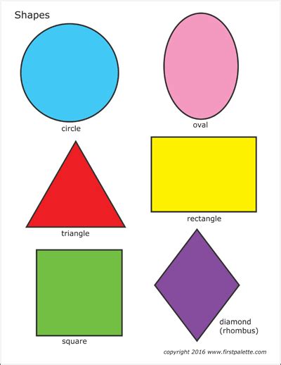 different shapes that are in the shape of circles and rectangles, with text below