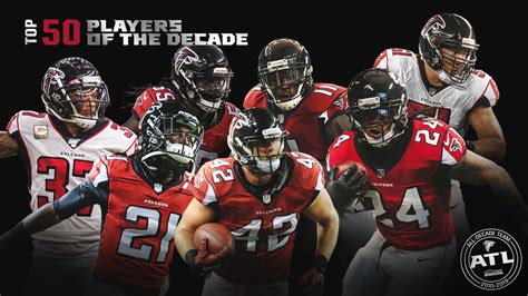 The Top 50 Atlanta Falcons players of the decade