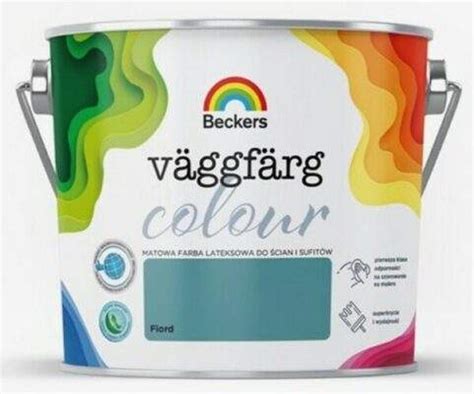 The color palette of Beckers Väggfärg Color - colored latex paint - MasterBau Shop