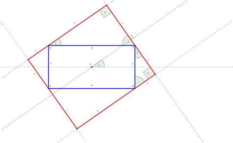 geometry - calculating dimensions of rotated rectangle for it to to mask original - Mathematics ...