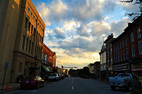 Downtown Lenoir North Carolina Photograph by Amber Summerow | Fine Art America