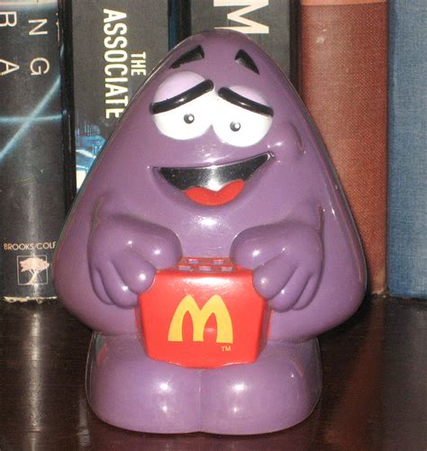 Percy's Fast Food Toy Stories : Grimace Cartoon - McD