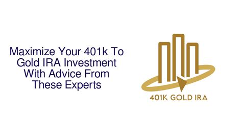 Calaméo - Maximize Your 401k To Gold IRA Investment With Advice From ...