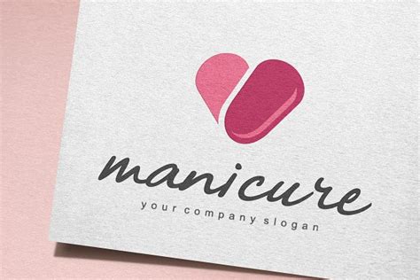 Manicure Logo | Creative Illustrator Templates ~ Creative Market