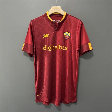 The Newkits | Buy AS Roma 22/23 Home Kit | Football Jersey